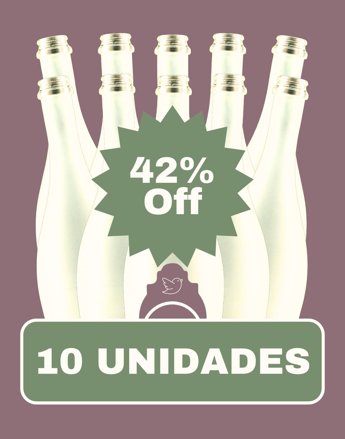 Kit 10 Unidades | 42% de Desconto
