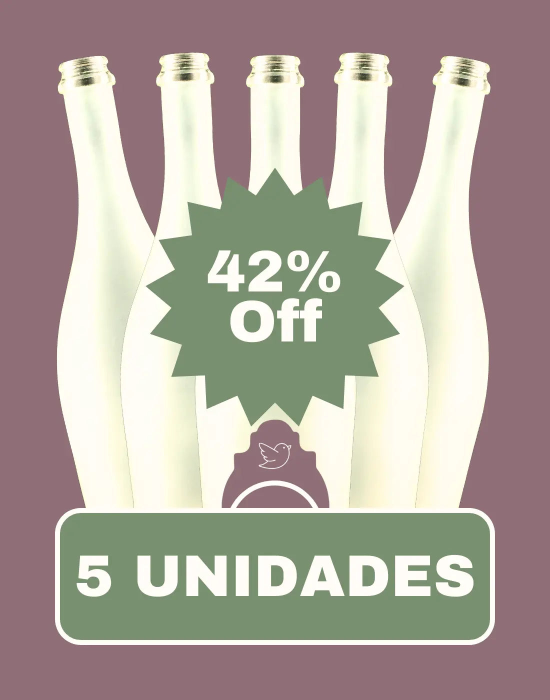 Kit 5 Unidades | 42% de Desconto